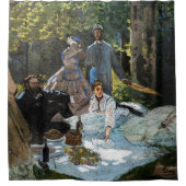Rideaux De Douche Claude Monet - Déjeuner sur l'herbe, panneau droit (Devant)