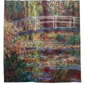 Rideaux De Douche Claude Monet - Eau Lily étang, Harmonie rose (Devant)