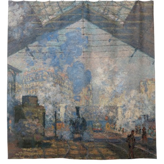 Rideaux De Douche Claude Monet - Gare Saint-Lazare Vue extérieure (Devant)