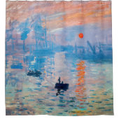 Rideaux De Douche Claude Monet - Impression, lever de soleil (Devant)
