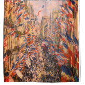 Rideaux De Douche Claude Monet - La Montorgueil rue à Paris (Devant)