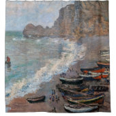 Rideaux De Douche Claude Monet - La plage d'Etretat (Devant)