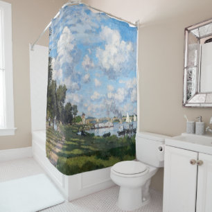 Rideaux De Douche Claude Monet - Le Bassin à Argenteuil