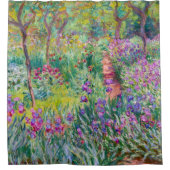 Rideaux De Douche Claude Monet - Le jardin d'Iris à Giverny (Devant)