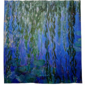 Rideaux De Douche Claude Monet - Lys d'eau avec saule plumant (Devant)
