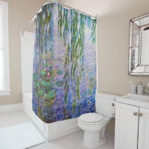 Rideaux De Douche Claude Monet - Nymphéas