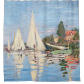 Rideaux De Douche Claude Monet - Regattas à Argenteuil (Devant)