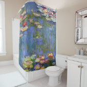 Rideaux De Douche Claude Monet Water Lilies 1916 (En situation)