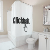 Rideaux De Douche Clickbait. (En situation)