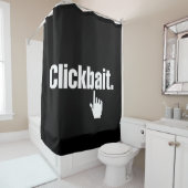 Rideaux De Douche Clickbait. (En situation)