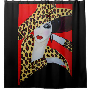 RIDEAUX DE DOUCHE CLOCHE DE L'ART DÉCO JASSA