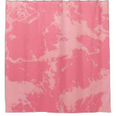 Rideaux De Douche Cloud marbré rose abstrait (Devant)