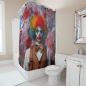Rideaux De Douche Clown (En situation)