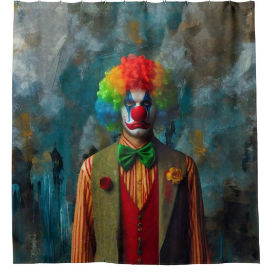Rideaux De Douche Clown 2 (Devant)