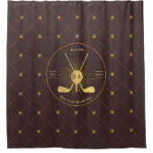 Rideaux De Douche Clubs de golf Gold (Devant)