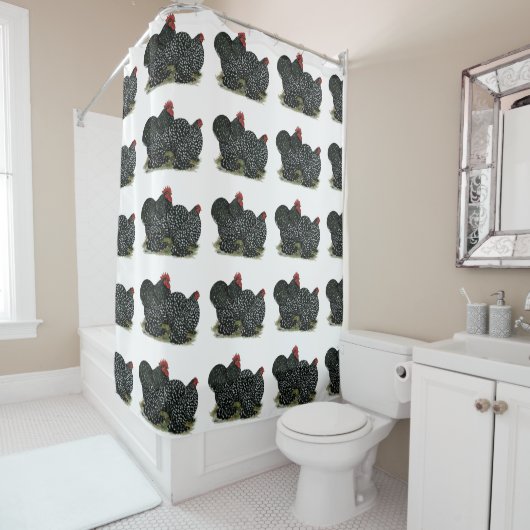 Rideaux De Douche Cochin Mottled (En situation)