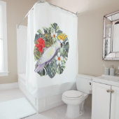 Rideaux De Douche Cockatoo blanc (En situation)