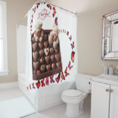 Rideaux De Douche Cœur d'amour (En situation)