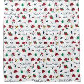 Rideaux De Douche Coeur de Frida Kahlo | du Mexique (Devant)