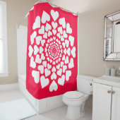 Rideaux De Douche Coeur de Sun (En situation)