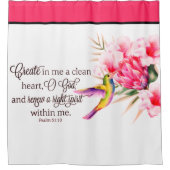 Rideaux De Douche Cœur pur (Devant)