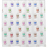 Rideaux De Douche Coffee Cups (Devant)