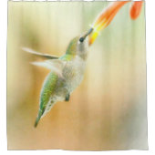 Rideaux De Douche Colibri au petit matin (Devant)