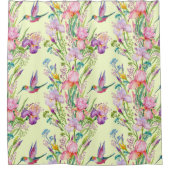 Rideaux De Douche Colibris Au Printemps (Devant)