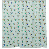 Rideaux De Douche Colibris tropicaux (Devant)