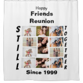 Rideaux De Douche Collage d'amis personnalisés 11 Photo Collage (Devant)