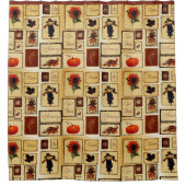 Rideaux De Douche Collage d'automne (Devant)