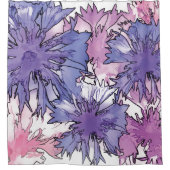 Rideaux De Douche Collage de Cornflower (Devant)
