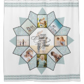 Rideaux De Douche Collage photo de souvenirs Sea Glass ID1016 (Devant)