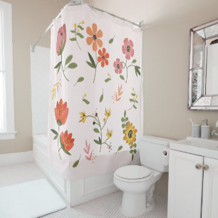 Rideaux De Douche collection de fleurs