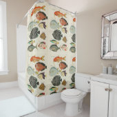 Rideaux De Douche Collection de poissons (En situation)