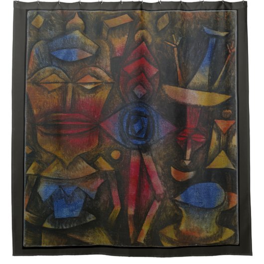 Rideaux De Douche Collection Paul Klee de Figurines (Devant)