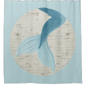 Rideaux De Douche Collection peinte de sirène (Devant)