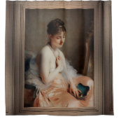 Rideaux De Douche Collier de perles par Charles Chaplin (Devant)