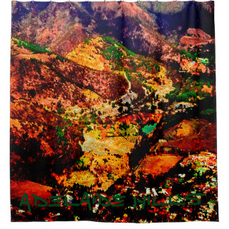 Rideaux De Douche Collines d'Adelaïde