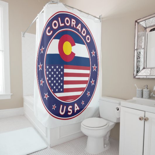 Rideaux De Douche Colorado (En situation)