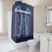 Rideaux De Douche Colorado 14ers (En situation)