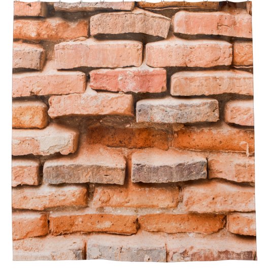 Rideaux De Douche Colse up old brick wall background and texture. ag (Devant)