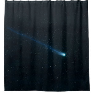 Rideaux De Douche Comète dans le ciel nocturne