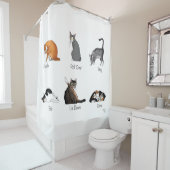 Rideaux De Douche Commandes Cat (En situation)