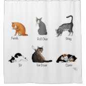 Rideaux De Douche Commandes Cat (Devant)