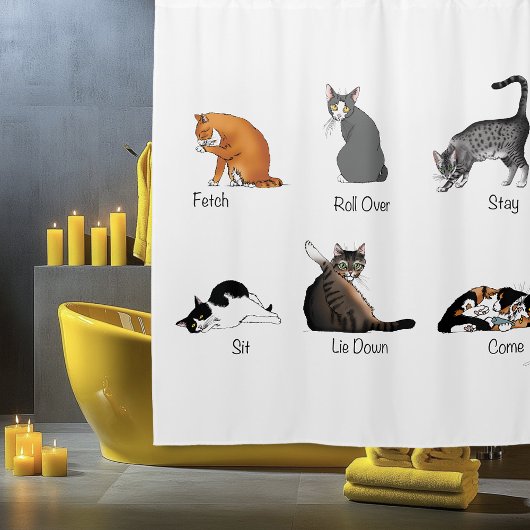 Rideaux De Douche Commandes Cat