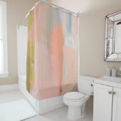 Rideaux De Douche Conception abstraite Artiste polyvalent. Brosser l (En situation)