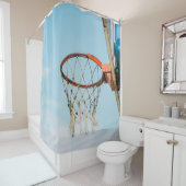 Rideaux De Douche Conception de basket-ball (En situation)