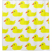 Rideaux De Douche Conception de canard jaune (Devant)