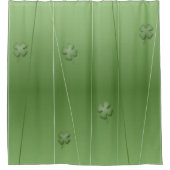 Rideaux De Douche Conception de Clover Irlandais (Devant)